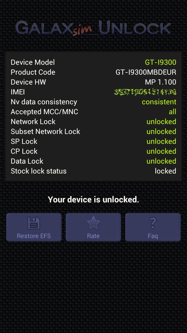 Samsung Galaxy S3 Unlock Code Free Uk